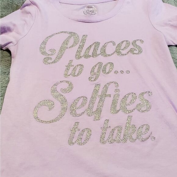 Authentic American Heritage Girls purple graphic t-shirt sz 12 - Picture 1 of 4